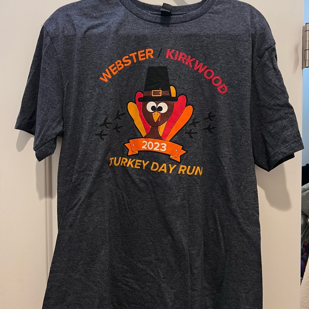 Turkey Day Run Graphic T-Shirt